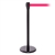 QueuePro 200, Black, Barrier with 11' Fluorescent Pink Belt