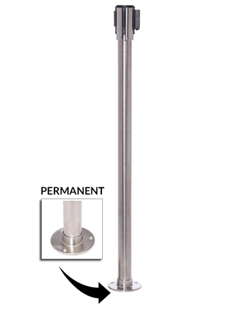 QueuePro 200 Permanently Fixed Stanchion