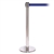 QueuePro 250, Polished Stainless, Barrier with 11' Blue Belt