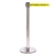 QueuePro 250, Polished Stainless, Barrier with 11' AUTHORIZED ACCESS ONLY Belt