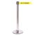 QueuePro 250, Polished Stainless, Barrier with 11' OUT OF SERVICE Belt