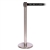 QueuePro 250, Satin Chrome, Barrier with 11' THIS LINE IS CLOSED Belt
