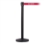 QueueMaster 550, Black, Barrier with 11' NO ENTRY Belt