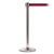 QueueMaster 550, Polished Stainless, Barrier with 11' Maroon Belt