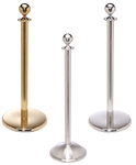 Professional Traditional Rope Stanchion BALL Top