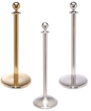 Professional Traditional Rope Stanchion BALL Top