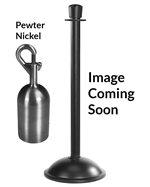 Premium Rope Stanchion - PEWTER NICKEL - QU7730