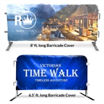Barricade Jackets & Barrier Covers, 8' ft. (Digitally Printed)