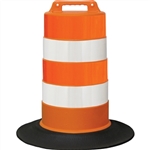 Orange Traffic Barrels Rental Chicago