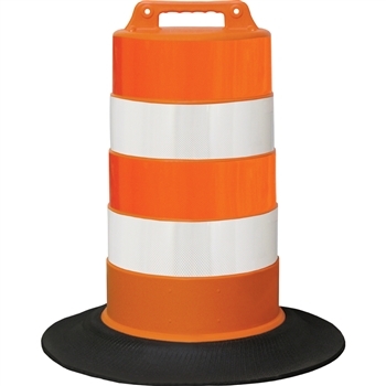 Orange Traffic Barrels Rental Chicago