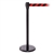 RollerPro 200, Black, Barrier with 11' Red/Black Diagonal Belt