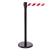 RollerPro 200, Black, Barrier with 11' Red/White Diagonal Belt