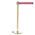 RollerPro 200, Polished Brass, Barrier with 11' AUTHORIZED ACCESS ONLY - RED Belt