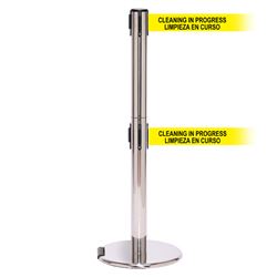 RollerPro 250 Twin Xtra, Polished Chrome, Barrier with double 3" wide 11' LIMPIEZA EN CURSO Belt