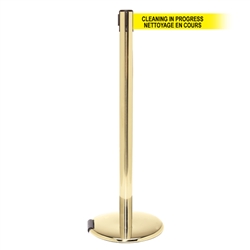 RollerPro 250 Xtra, Polished Brass, Barrier with 3" wide 11' NETTOYAGE EN COURS Belt