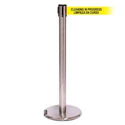 RollerPro 250 Xtra, Satin Chrome, Barrier with 3" wide 11' LIMPIEZA EN CURSO Belt