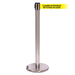 RollerPro 250 Xtra, Satin Chrome, Barrier with 3" wide 11' NETTOYAGE EN COURS Belt