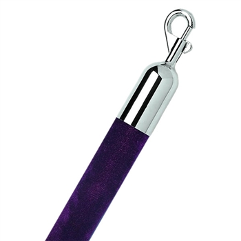 Purple Velvet Rope, Classic 1.5" dia. (R96)