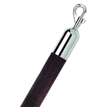 Brown Velvet Rope, Classic 1.5" dia. (R97)