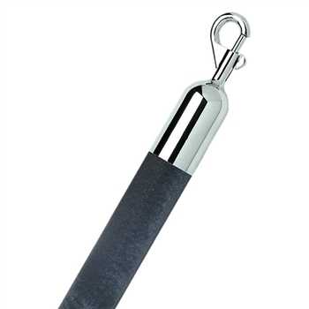 Gray Velvet Rope, Classic 1.5" dia. (R98)