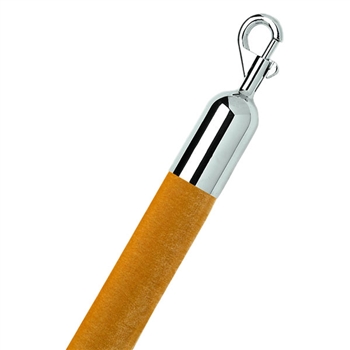 Gold Velvet Rope, Classic 1.5" dia. (R91)
