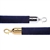 Economy 1.5" Velvet Rope Blue - 6 Feet