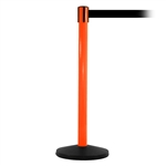 SafetyMaster 450, Orange, Barrier with 11' Black Belt