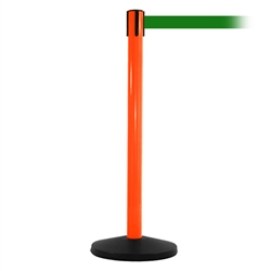 SafetyMaster 450, Orange, Barrier with 11' Green Belt