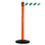 SafetyMaster 450, Orange, Barrier with 11' Green/White Diagonal Belt