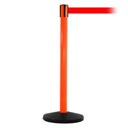 SafetyMaster 450, Orange, Barrier with 11' Red Belt