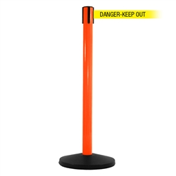 SafetyMaster 450, Orange, Barrier with 11' DANGER-KEEP OUT Belt