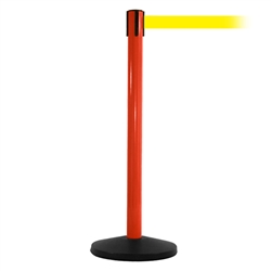 SafetyMaster 450, Red, Barrier with 11' Yellow Belt