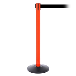 SafetyPro 250, Orange, Barrier with 11' Black Belt