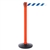 SafetyPro 250, Orange, Barrier with 11' Blue/White Diagonal Belt