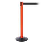 SafetyPro 250, Orange, Barrier with 11' Dark Gray Belt