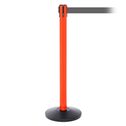 SafetyPro 250, Orange, Barrier with 11' Gray Belt
