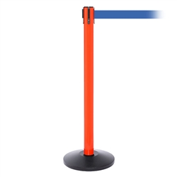 SafetyPro 250, Orange, Barrier with 11' Light Blue Belt