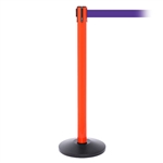SafetyPro 250, Orange, Barrier with 11' Purple Belt