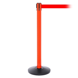 SafetyPro 250, Orange, Barrier with 11' Red Belt