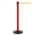 SafetyPro 250, Red, Barrier with 11' Yellow/Reflective Stripe Belt