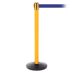 SafetyPro 250, Yellow, Barrier with 11' Blue Belt