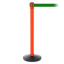 SafetyPro 300, Orange, Barrier with 16' Green Belt