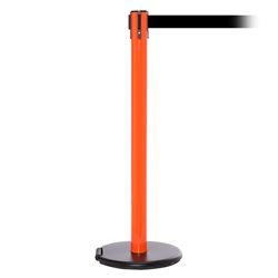 RollerSafety 250, Orange, Barrier with 11' Black Belt