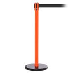 RollerSafety 250, Orange, Barrier with 11' Dark Gray Belt