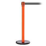 RollerSafety 250, Orange, Barrier with 11' Gray Belt