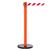 RollerSafety 250, Orange, Barrier with 11' Red/White Diagonal Belt