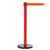 RollerSafety 250, Red, Barrier with 11' Fluorescent Orange Belt