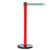 RollerSafety 250, Red, Barrier with 11' Light Green Belt