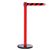 RollerSafety 250, Red, Barrier with 11' Red/Black Diagonal Belt