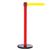 RollerSafety 250, Red, Barrier with 11' Yellow Belt